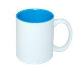 Mug 11oz Inner Color Light BLUE