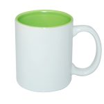 Mug 11oz Inner Color Light GREEN