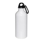 Bottle 22oz Stainless Steel w/pop-top & cap White