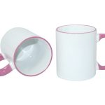 Mug 11oz Fringe Color PINK