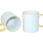 Mug 11oz Fringe Color YELLOW