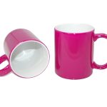 Mug 11oz changing color Semi-Glossy MAGENTA