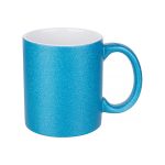 Cana pentru sublimare 11oz (330ml) cu straluci albastra