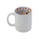 Кружка сублимационная 11oz (330 мл) HAPPY BIRTHDAY