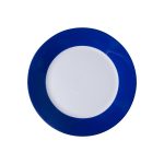 Farfurie 20cm cu margine ALBASTRA