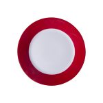 Plate 20cm with RED edge