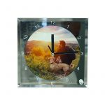 Clock Glass 200mm SG14 Square w/round insert