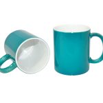 Mug 11oz changing color Semi-Glossy Cyan (Green)