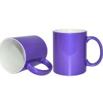 Кружка сублимационная 11oz (330 мл) сверкающая фиолетовая