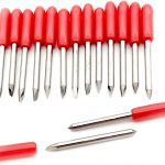 Cutite 45 grade set 3buc rosii