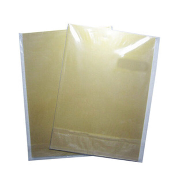 Листовой пластик ПВХ золотого цвета 0.3mm | INPRINT COM