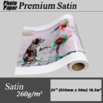 Фотобумага САТИН 4Print 260g RC 610мм*30м