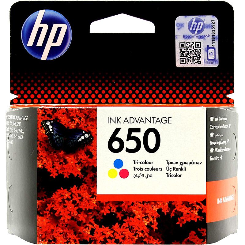 HP DJ 2515 Color CZ102AE №650 Original | INPRINT COM