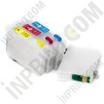 Refillable cartridges
 for EPSON Stylus S22/SX125 (T1281-T1284)