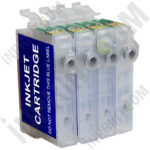 Cartuse reincarcabile pentru
  EPSON Stylus D92 (T0711-T0714)