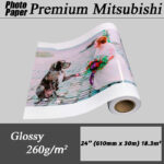 Glossy photo paper 4Print Premium 260g SG2577 610mm*30m