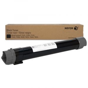 Toner cartridge
 Xerox WC 7525/7535 Black 006R01517 26k Original