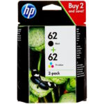 Cartus HP OfficeJet 5740 Black&Color (N9J71AE) No.62 Original