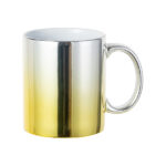 Mug 11oz Gradient Silver/Gold plated