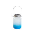 Borcan Mason pentru sublimare 15oz (450 ml) gradient albastru deschis