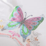 Faux Rhinestone Transfer Sheet BUTTERFLY (18.5*15.5cm)