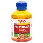 Совместимые чернила Canon CLI-451 (Yellow) C45Y WWM 200г