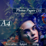 Semi-glossy photo paper 4Print 260g A4 double sided