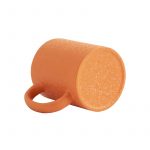 Mug 11oz Crackle finish ORANGE - Image 3