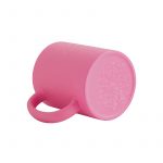 Mug 11oz Crackle finish PINK - Image 3