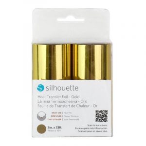 Foil Heat Transfer Gold Silhouette