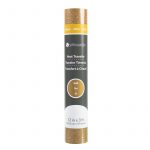Pelicula termo-transfer Glitter Gold Silhouette
