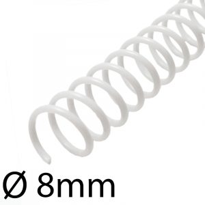 Spirale pentru indosariat metalice 8mm