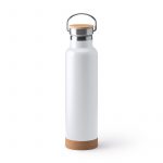 Steel Thermal bottle Roly Vader WHITE