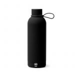 Steel Thermal bottle Roly Sivas BLACK
